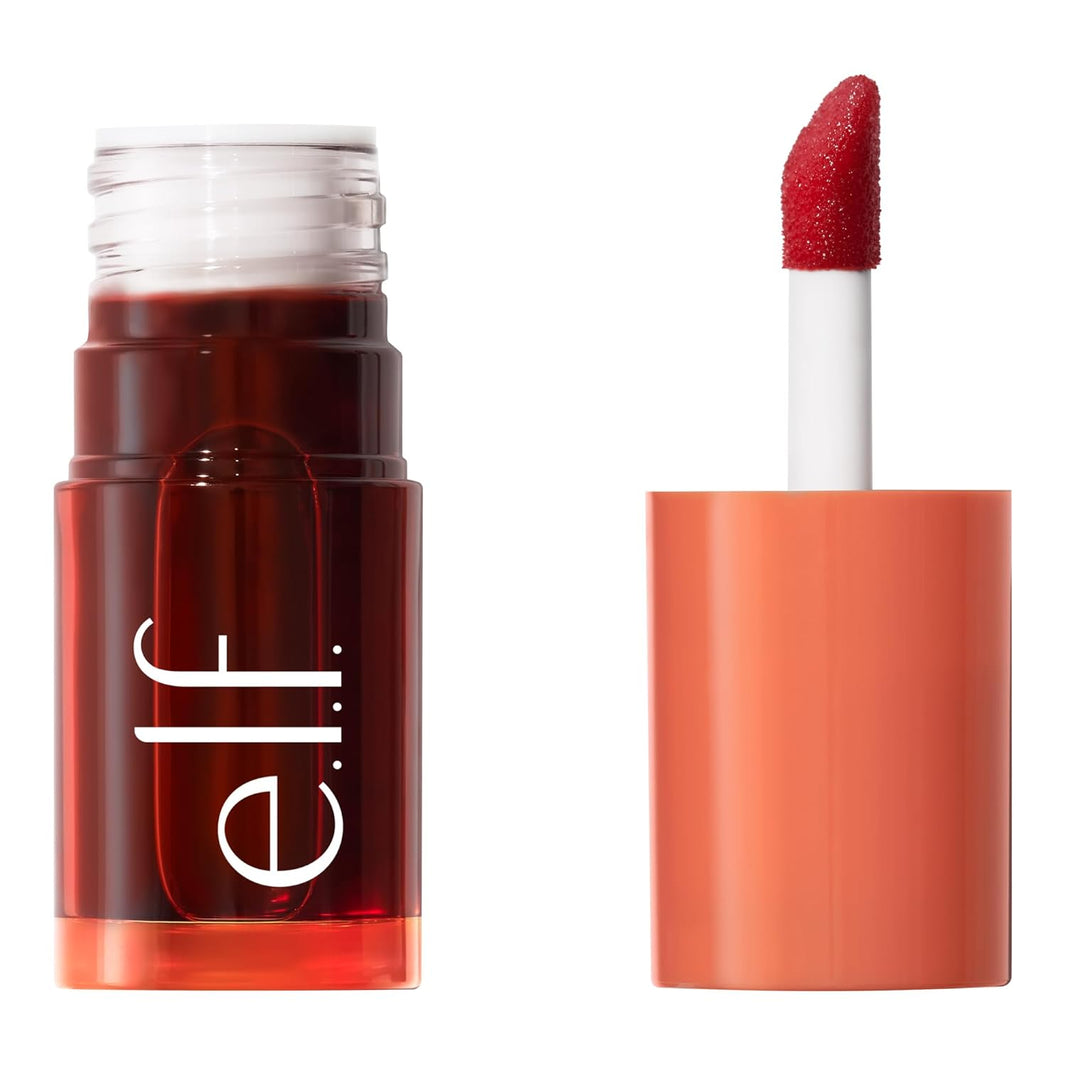 e.l.f. Sheer For It Blush Tint, Multi-Use, Long-Lasting Lip & Cheek Makeup, Creates A Natural Flush Finish, Vegan & Cruelty-Free, Plums Up-e.l.f. Sheer For It Blush Tint, Multi-Use, Long-Lasting Lip & Cheek Makeup, Creates A Natural Flush Finish, Vegan & Cruelty-Free, Plums Up
