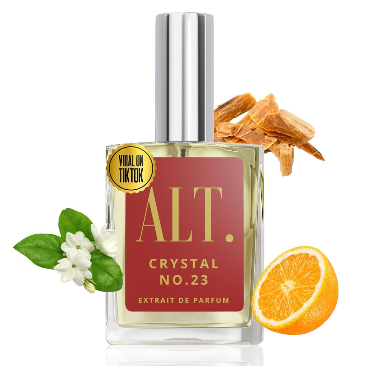 ALT. FRAGRANCES Crystal No. 23 – Inspired by Bac. Roug. 540, Unisex Perfume, Extrait de Parfum, Long Lasting Perfume for Men & Women with Jasmine, Amberwood & Cedar Notes, 60ml-ALT. FRAGRANCES Crystal No. 23 – Inspired by Bac. Roug. 540, Unisex Perfume, Extrait de Parfum, Long Lasting Perfume for Men & Women with Jasmine, Amberwood & Cedar Notes, 60ml
