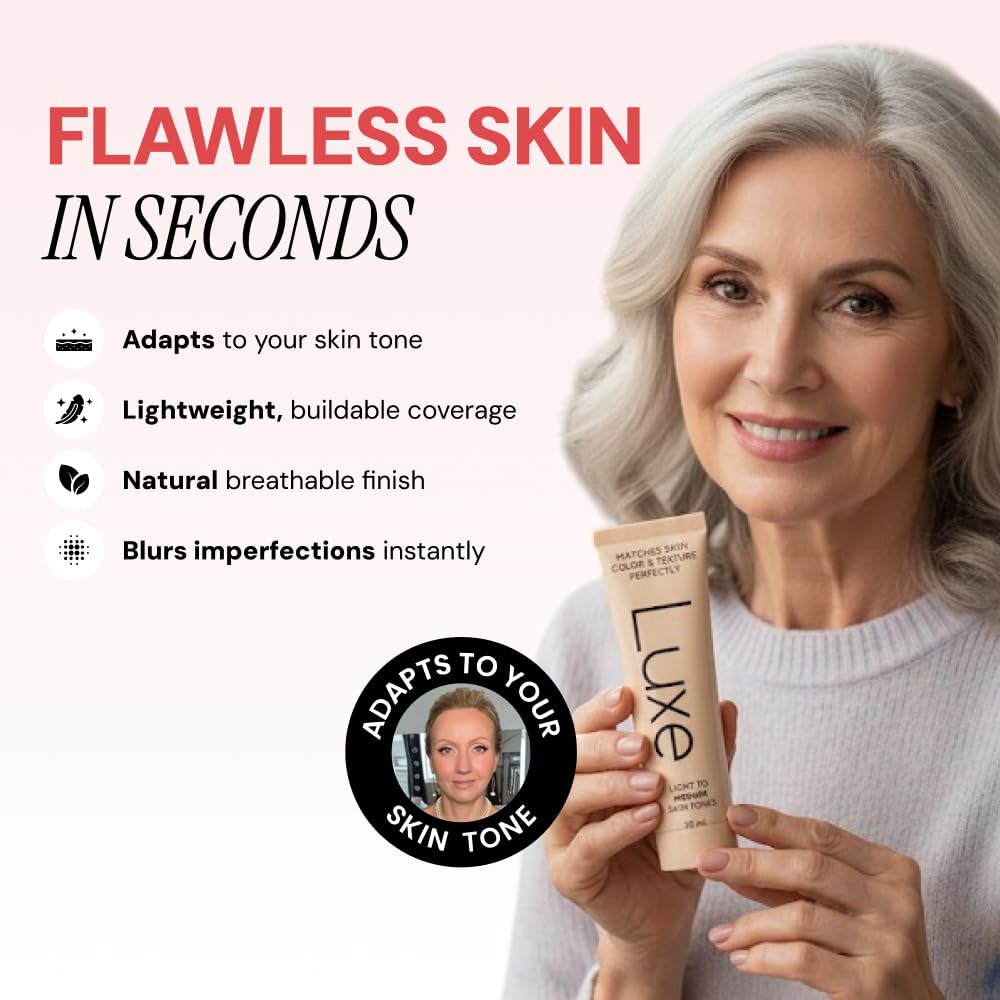 Luxe Color Changing Foundation – Medium-Luxe Color Changing Foundation – Medium