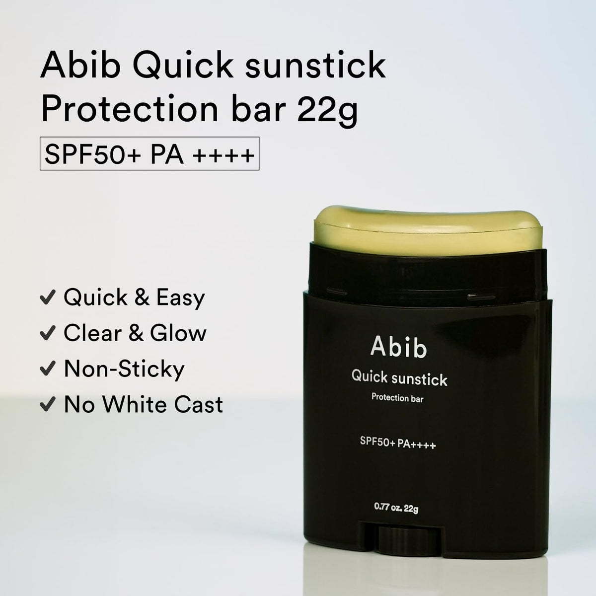 Abib Quick Sunstick Protection Bar SPF50+ PA++++-Abib Quick Sunstick Protection Bar SPF50+ PA++++