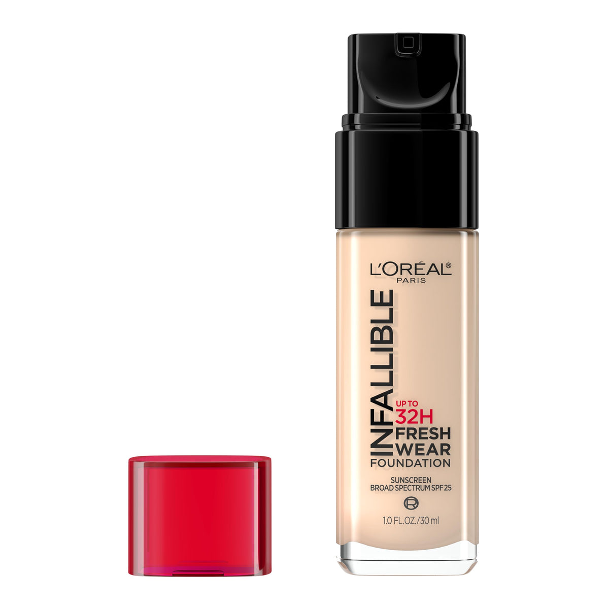 L'Oreal Paris Makeup Infallible Up to 32 Hour Fresh Wear Lightweight Foundation, 405 Porcelain, 1 Fl Oz, Packaging May Vary-L'Oreal Paris Makeup Infallible Up to 32 Hour Fresh Wear Lightweight Foundation, 405 Porcelain, 1 Fl Oz, Packaging May Vary
