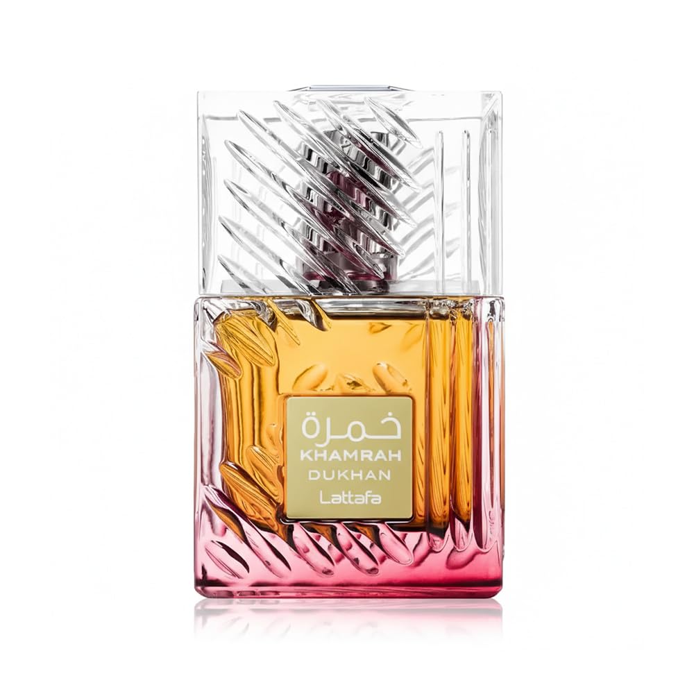Lattafa Khamrah - Vanilla, Warm Spicy, Amber, Cinnamon - Eau de Parfum Long-Lasting Fragrance for Unisex, 3.40 Ounce / 100 ml-Lattafa Khamrah - Vanilla, Warm Spicy, Amber, Cinnamon - Eau de Parfum Long-Lasting Fragrance for Unisex, 3.40 Ounce / 100 ml