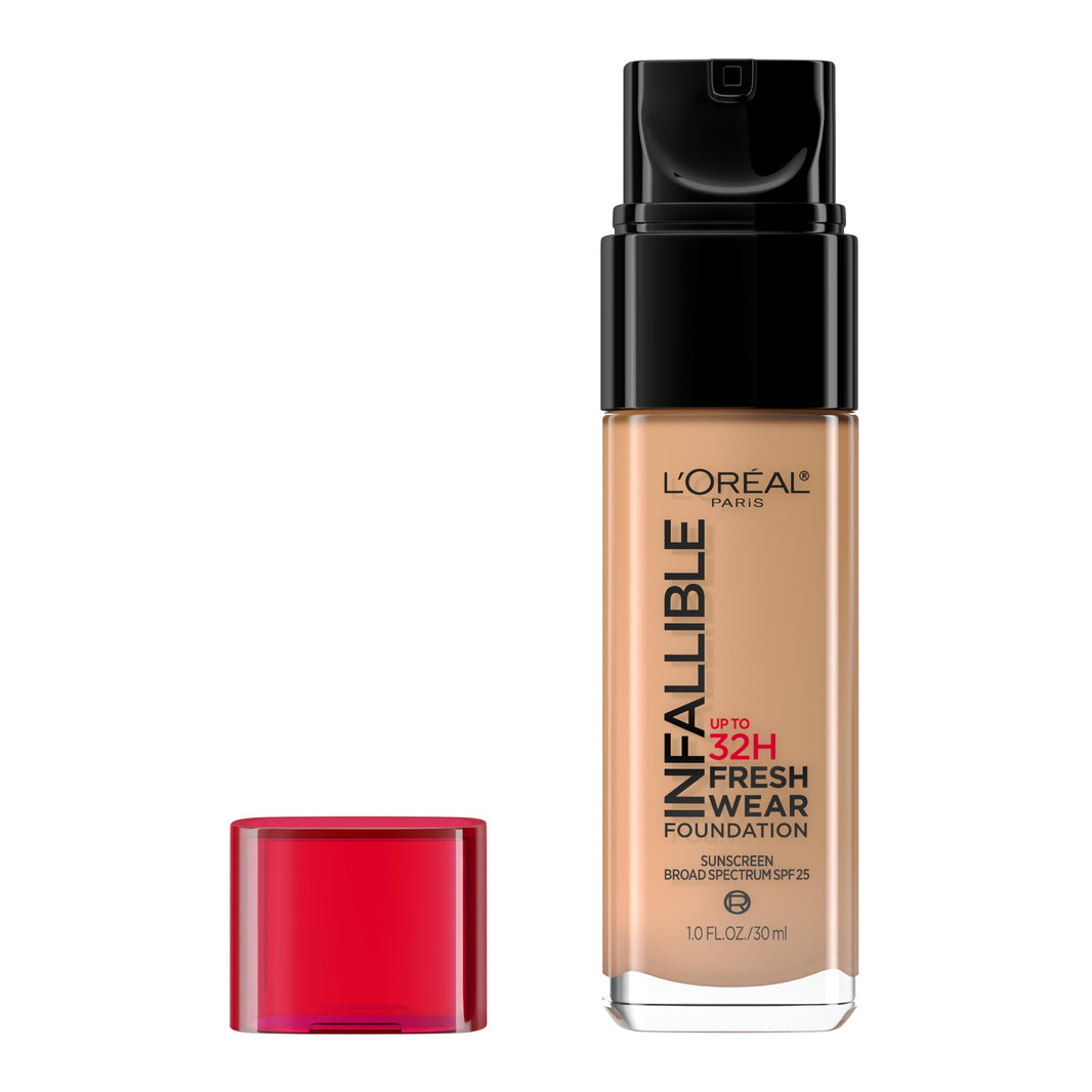 L'Oreal Paris Makeup Infallible Up to 32 Hour Fresh Wear Lightweight Foundation, 405 Porcelain, 1 Fl Oz, Packaging May Vary-L'Oreal Paris Makeup Infallible Up to 32 Hour Fresh Wear Lightweight Foundation, 405 Porcelain, 1 Fl Oz, Packaging May Vary