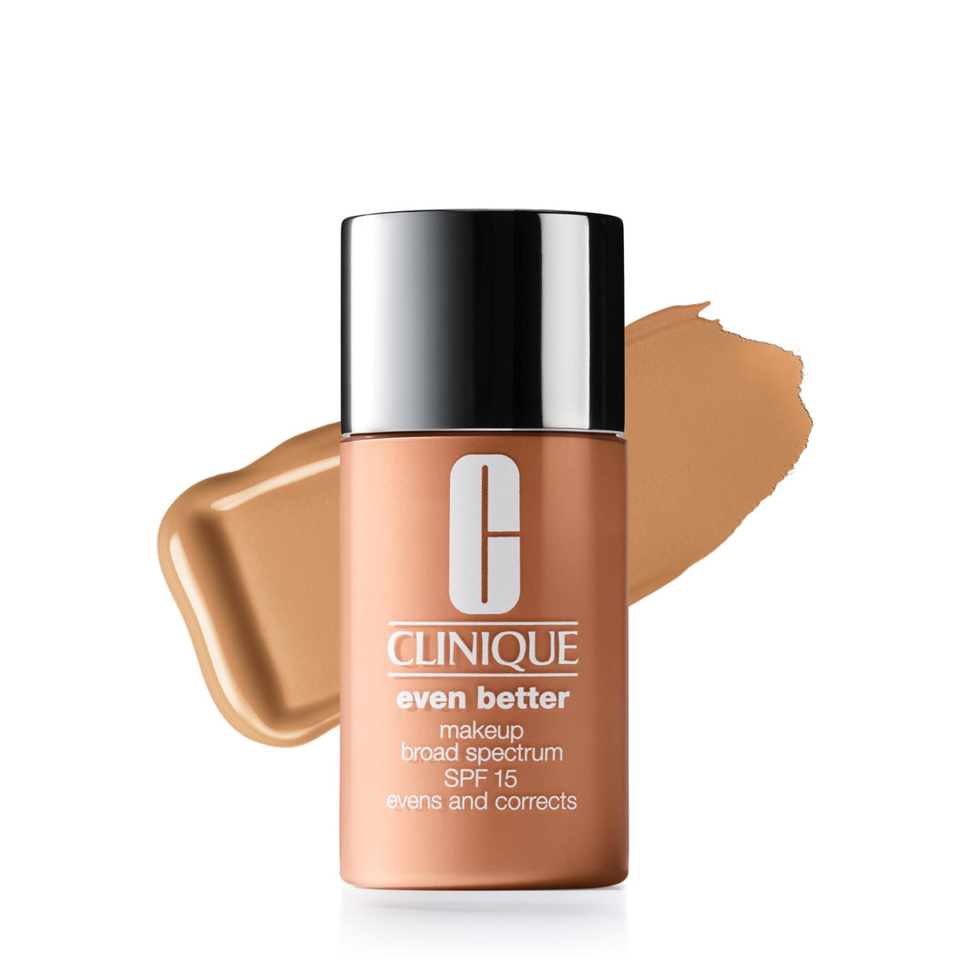 Clinique Even Better Makeup Liquid Foundation SPF 15 With Vitamin C For Dry + Oily Combination Skin Types | Medium Coverage + Natural Finish | Evens Skin Tone + Reduces Dark Spots-Clinique Even Better Makeup Liquid Foundation SPF 15 With Vitamin C For Dry + Oily Combination Skin Types | Medium Coverage + Natural Finish | Evens Skin Tone + Reduces Dark Spots