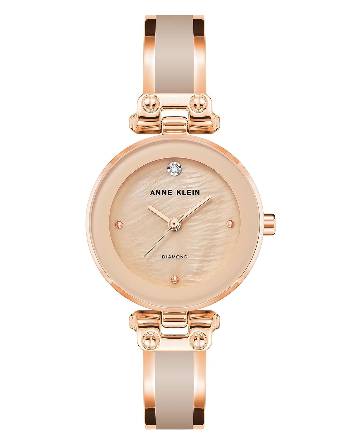Anne Klein Women's Genuine Diamond Dial Bangle Watch-Anne Klein Women's Genuine Diamond Dial Bangle Watch