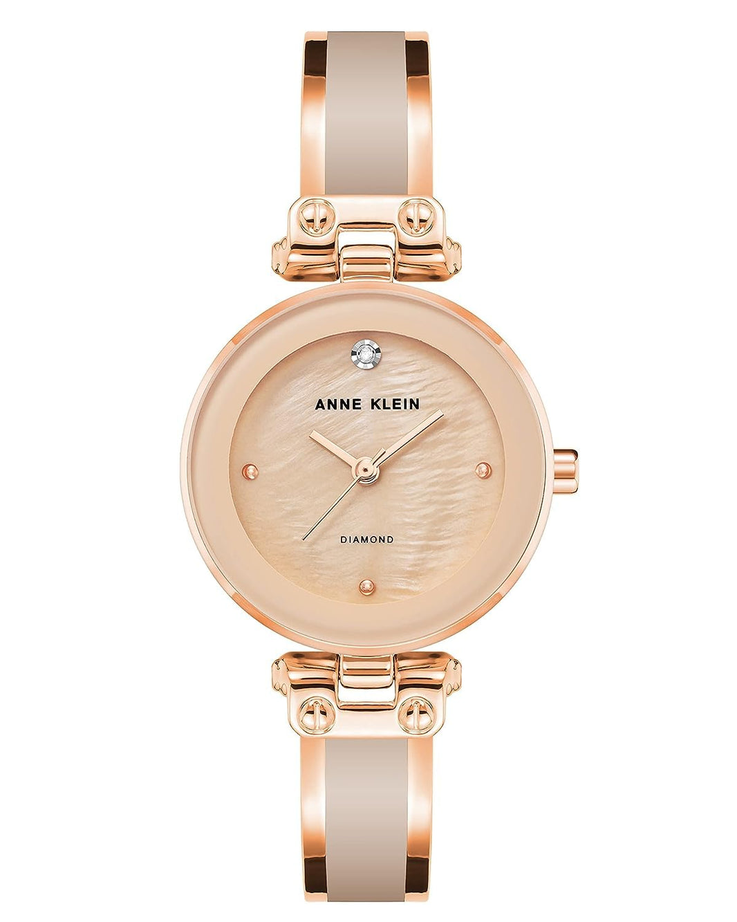 Anne Klein Women's Genuine Diamond Dial Bangle Watch-Anne Klein Women's Genuine Diamond Dial Bangle Watch
