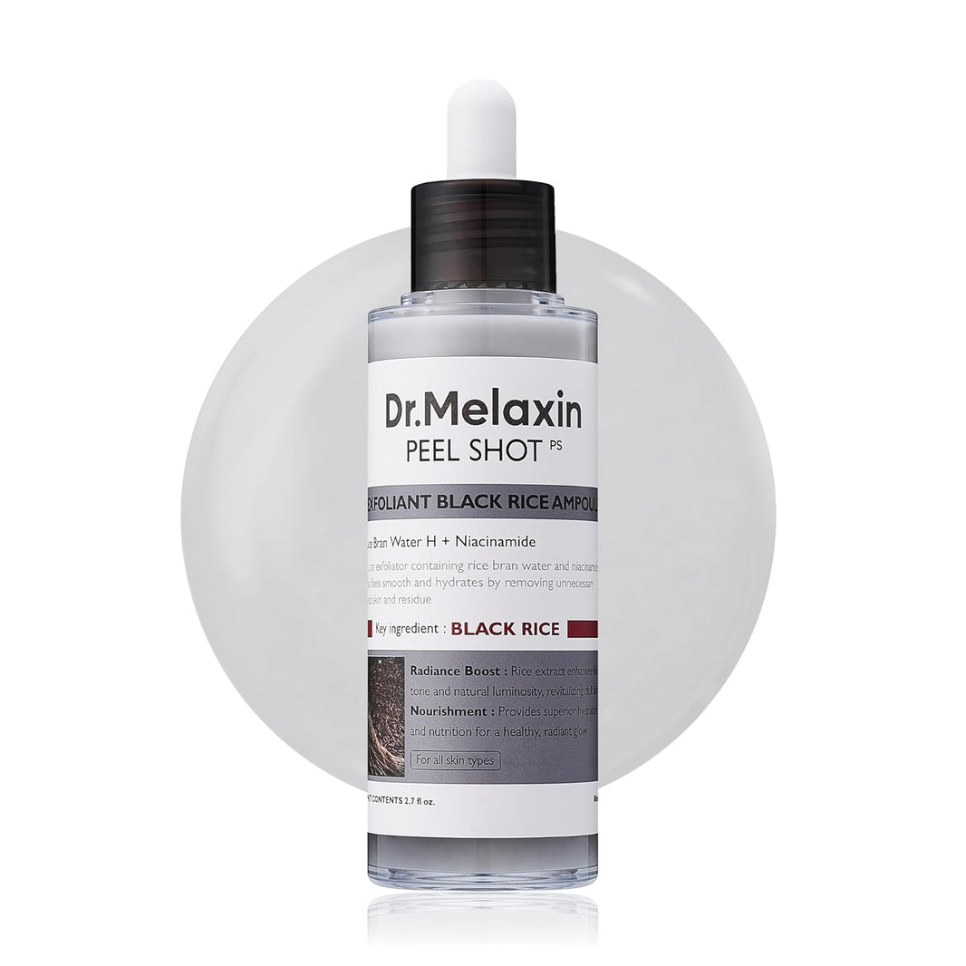 Dr. Melaxin Peel Shot Exfoliant Black Rice Ampoule-Dr. Melaxin Peel Shot Exfoliant Black Rice Ampoule