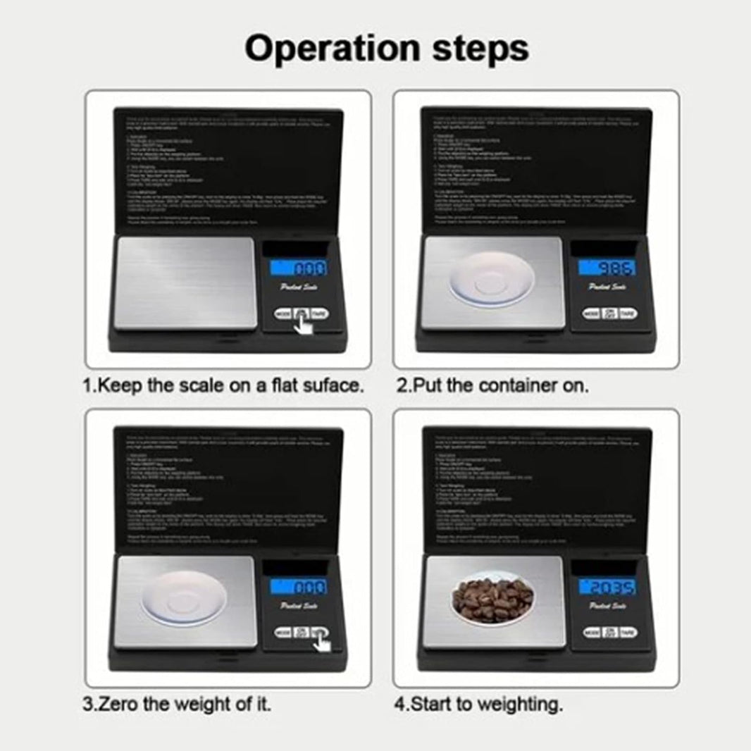 Electronic Food Scale, Portable Wide Application 1000G 0.1G Precise Measurement of Coin Digital Scale-Electronic Food Scale, Portable Wide Application 1000G 0.1G Precise Measurement of Coin Digital Scale