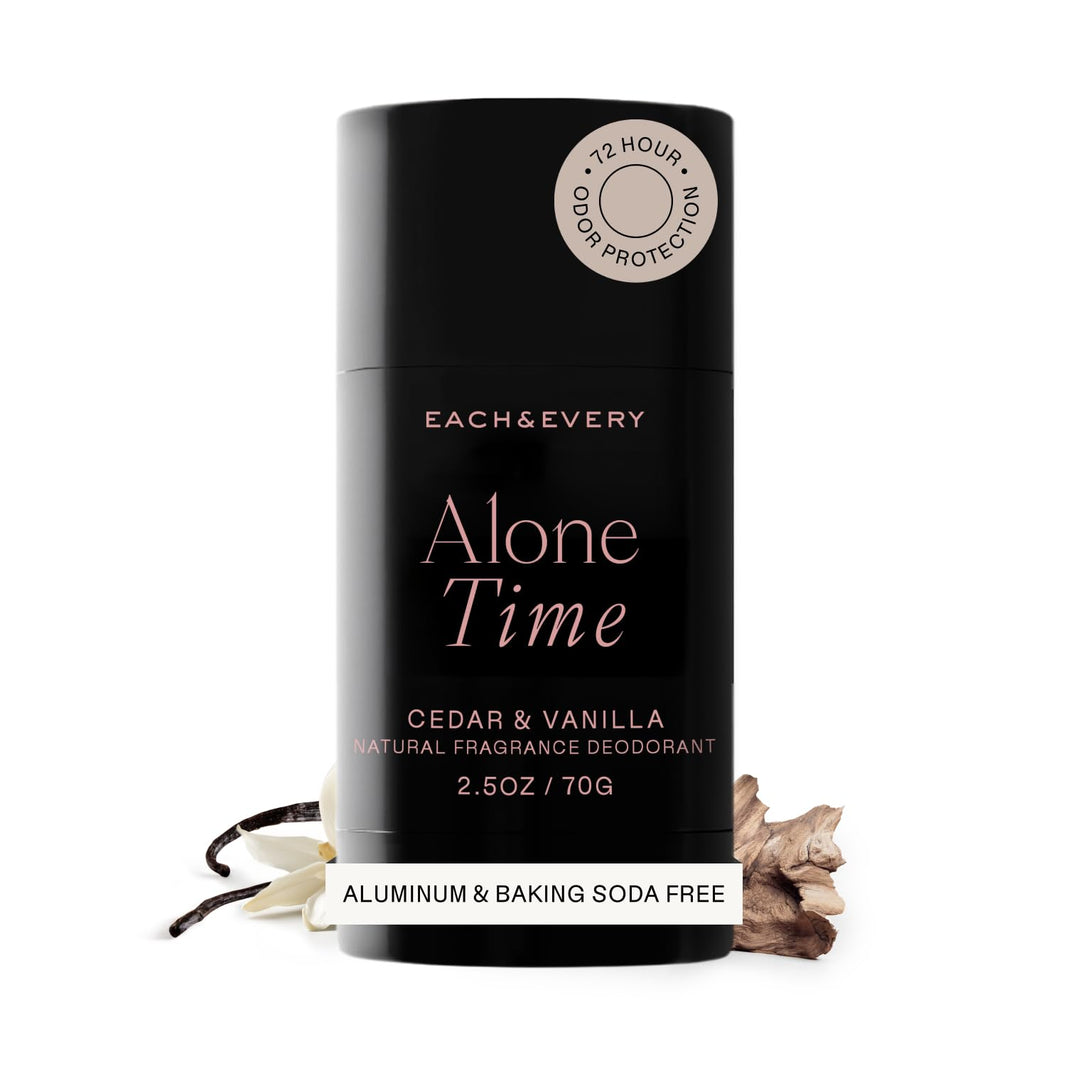 Each & Every Aluminum Free Deodorant for Women & Men – Natural Fragrance 72-Hr Odor Protection, Non-Toxic Deodorant for Sensitive Skin, EWG Verified, Baking Soda Free - Citrus & Vetiver Scent, 2.5oz-Each & Every Aluminum Free Deodorant for Women & Men – Natural Fragrance 72-Hr Odor Protection, Non-Toxic Deodorant for Sensitive Skin, EWG Verified, Baking Soda Free - Citrus & Vetiver Scent, 2.5oz