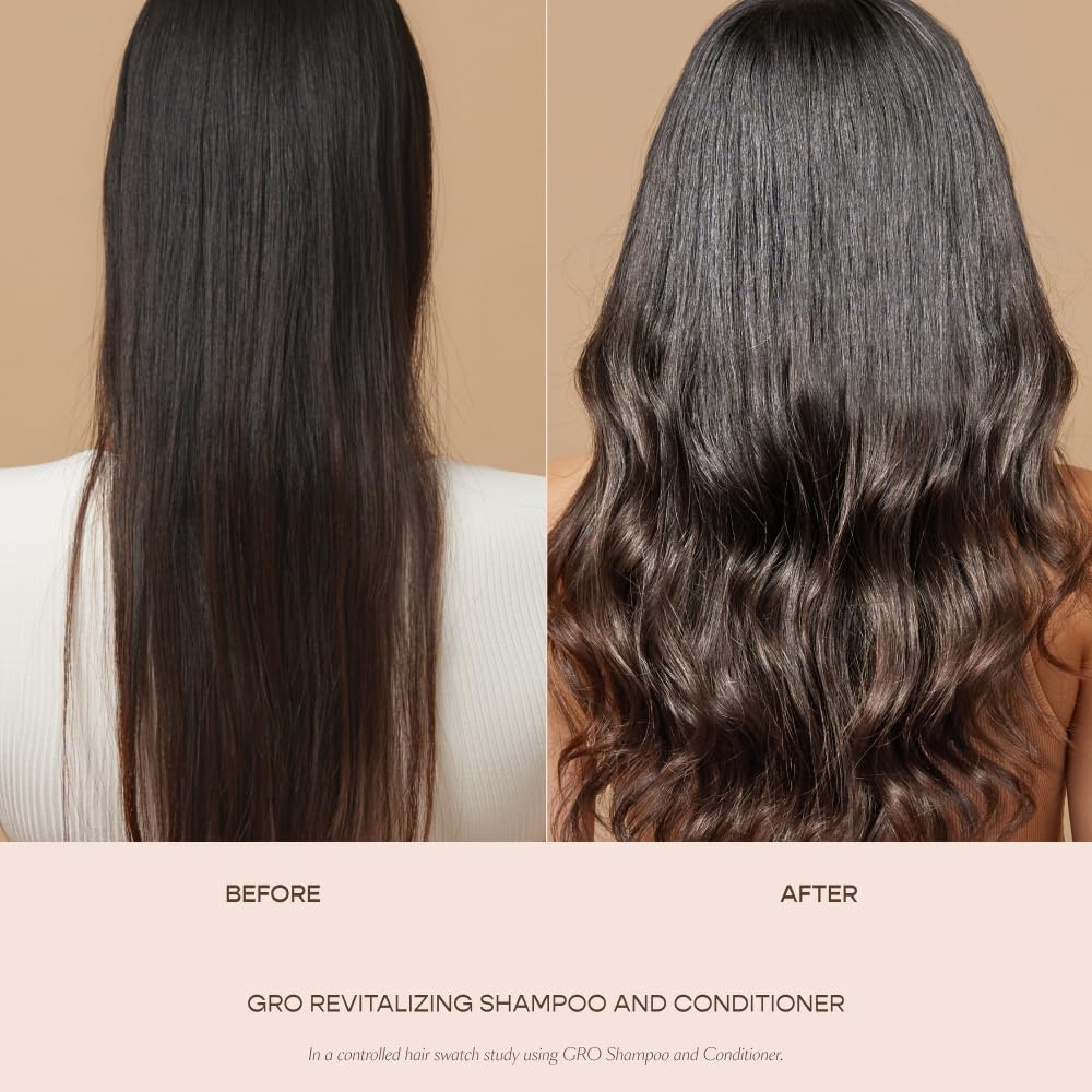 VEGAMOUR GRO Revitalizing Conditioner | Smooths, Strengthens and Adds Shine to Thinning Hair | Clean, Vegan, Cruelty-Free, Clinically Proven and Color Safe (8 Fl Oz)-VEGAMOUR GRO Revitalizing Conditioner | Smooths, Strengthens and Adds Shine to Thinning Hair | Clean, Vegan, Cruelty-Free, Clinically Proven and Color Safe (8 Fl Oz)