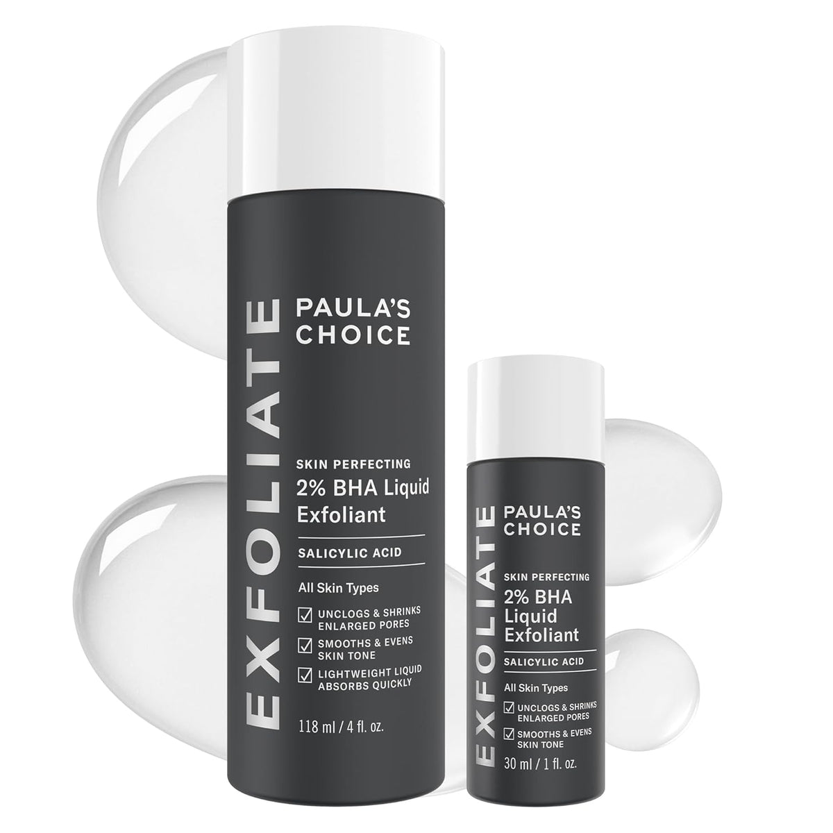 Paula's Choice SKIN PERFECTING 2% BHA Liquid Exfoliant with Salicylic Acid, Facial Polish for Pores, Wrinkles & Fine Lines, Suitable for Blackhead-Prone Skin, Fragrance-Free-Paula's Choice SKIN PERFECTING 2% BHA Liquid Exfoliant with Salicylic Acid, Facial Polish for Pores, Wrinkles & Fine Lines, Suitable for Blackhead-Prone Skin, Fragrance-Free