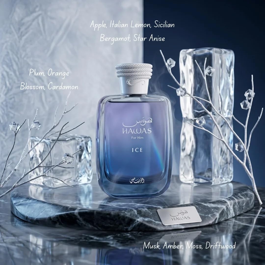 RASASI Hawas For Men Eau De Parfum Spray 100ML (3.4 Oz) - Long Lasting Arabian Perfume, Premium Perfume Men, Ideal for Special Occasions & Daily Elegance, A Bold and Captivating Fragrance-RASASI Hawas For Men Eau De Parfum Spray 100ML (3.4 Oz) - Long Lasting Arabian Perfume, Premium Perfume Men, Ideal for Special Occasions & Daily Elegance, A Bold and Captivating Fragrance
