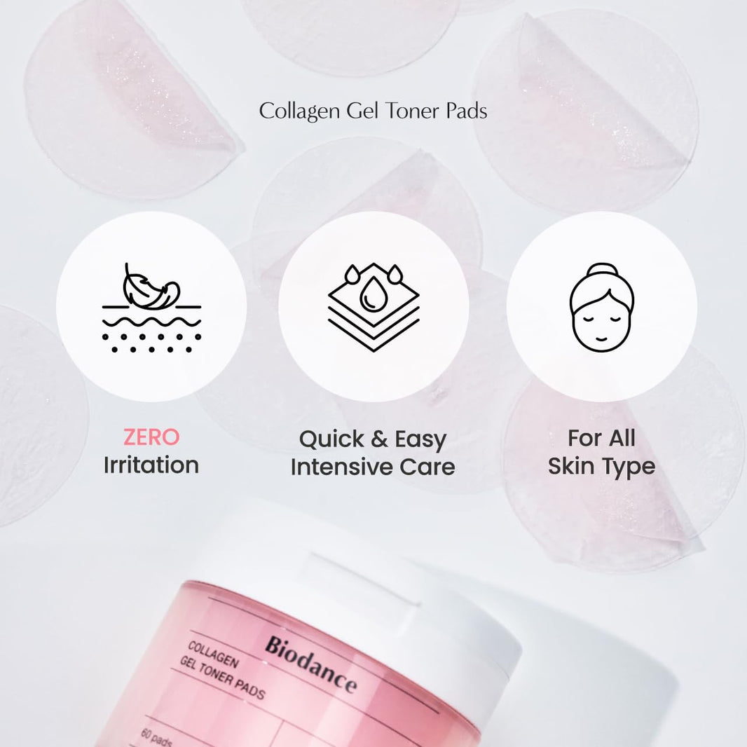 Biodance Collagen Gel Toner Pads-Biodance Collagen Gel Toner Pads