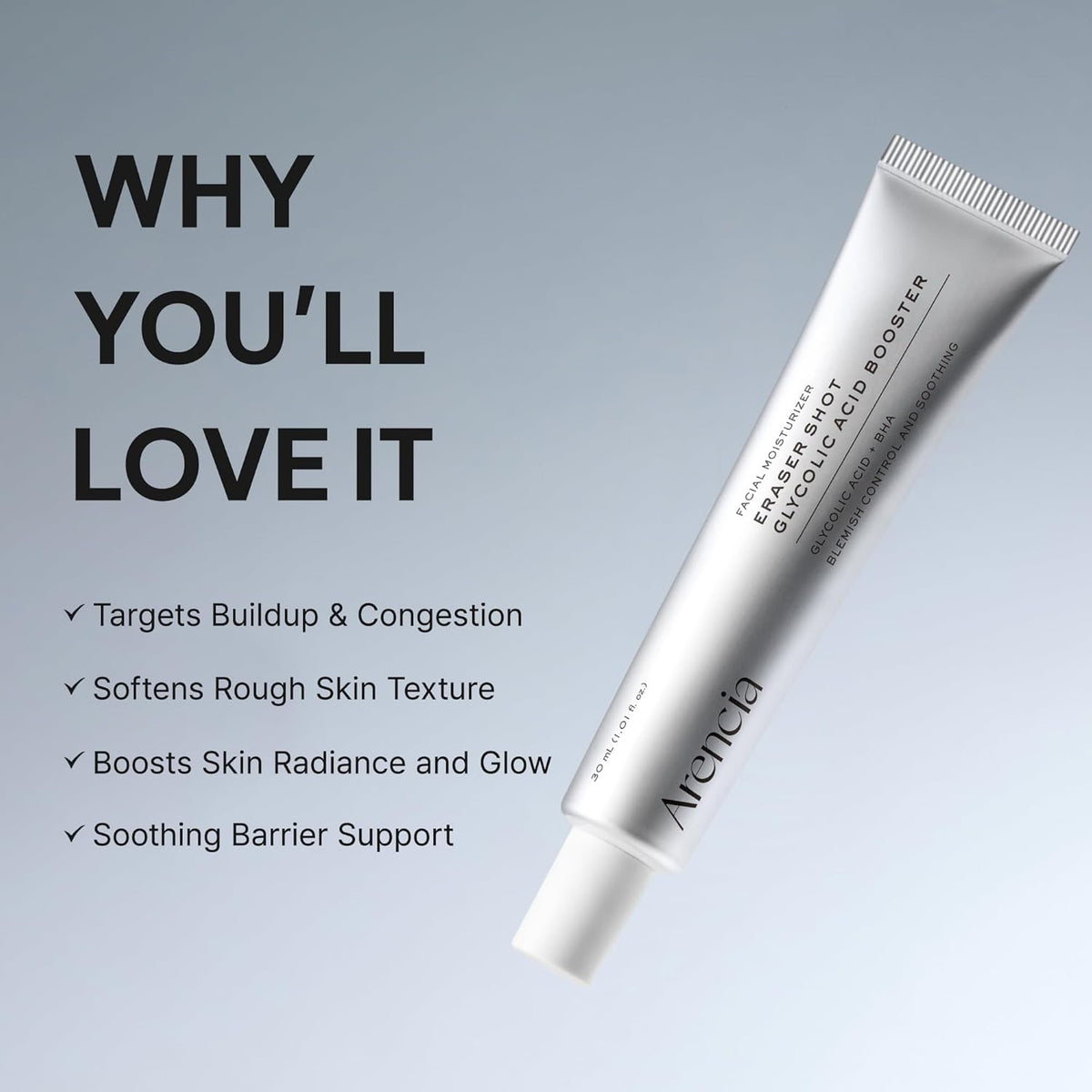 Arencia Eraser Shot Glycolic Acid Booster-Arencia Eraser Shot Glycolic Acid Booster