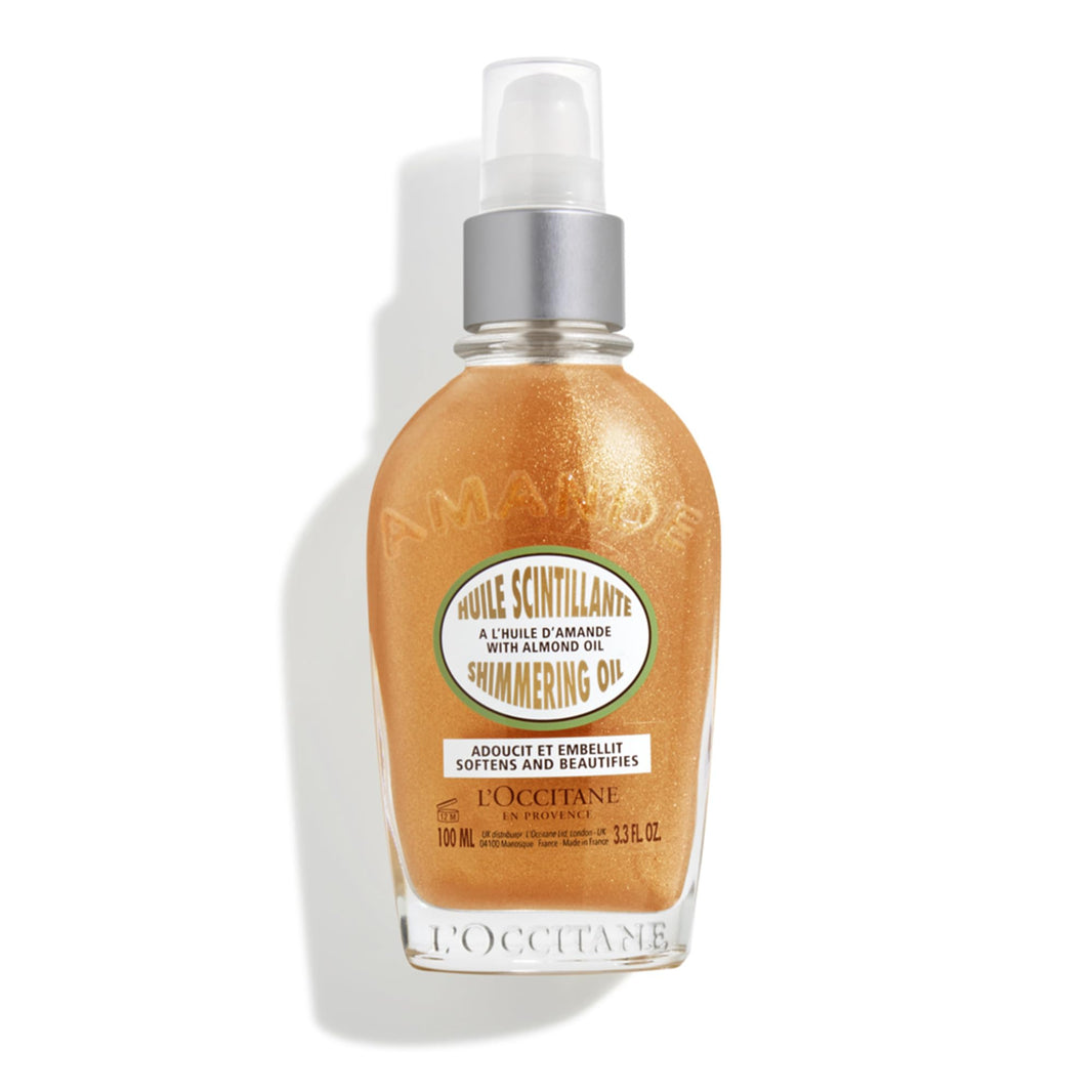 L'OCCITANE Almond Body Oil, Moisturizes, Nourishes, Hydrates, Softens Dry Skin, Absorbs Fast, Lightweight, Non-Greasy, Luxurious Post-Shower Skincare-L'OCCITANE Almond Body Oil, Moisturizes, Nourishes, Hydrates, Softens Dry Skin, Absorbs Fast, Lightweight, Non-Greasy, Luxurious Post-Shower Skincare