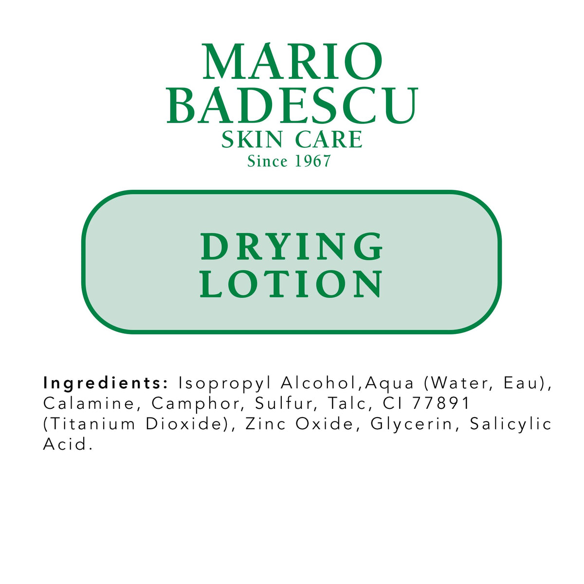 Mario Badescu Drying Lotion, 1 Fl oz-Mario Badescu Drying Lotion, 1 Fl oz