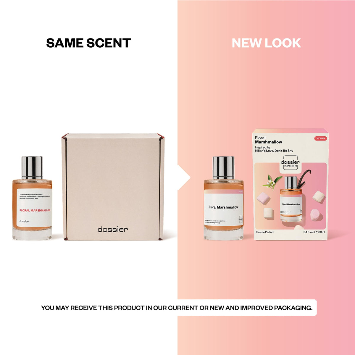 Dossier - Ambery Vanilla - Eau de Parfum - Vanilla Perfume - Inspired by Black Opium - Long-Lasting Fragrance - Feminine - 1.7 fl oz (50ml)-Dossier - Ambery Vanilla - Eau de Parfum - Vanilla Perfume - Inspired by Black Opium - Long-Lasting Fragrance - Feminine - 1.7 fl oz (50ml)
