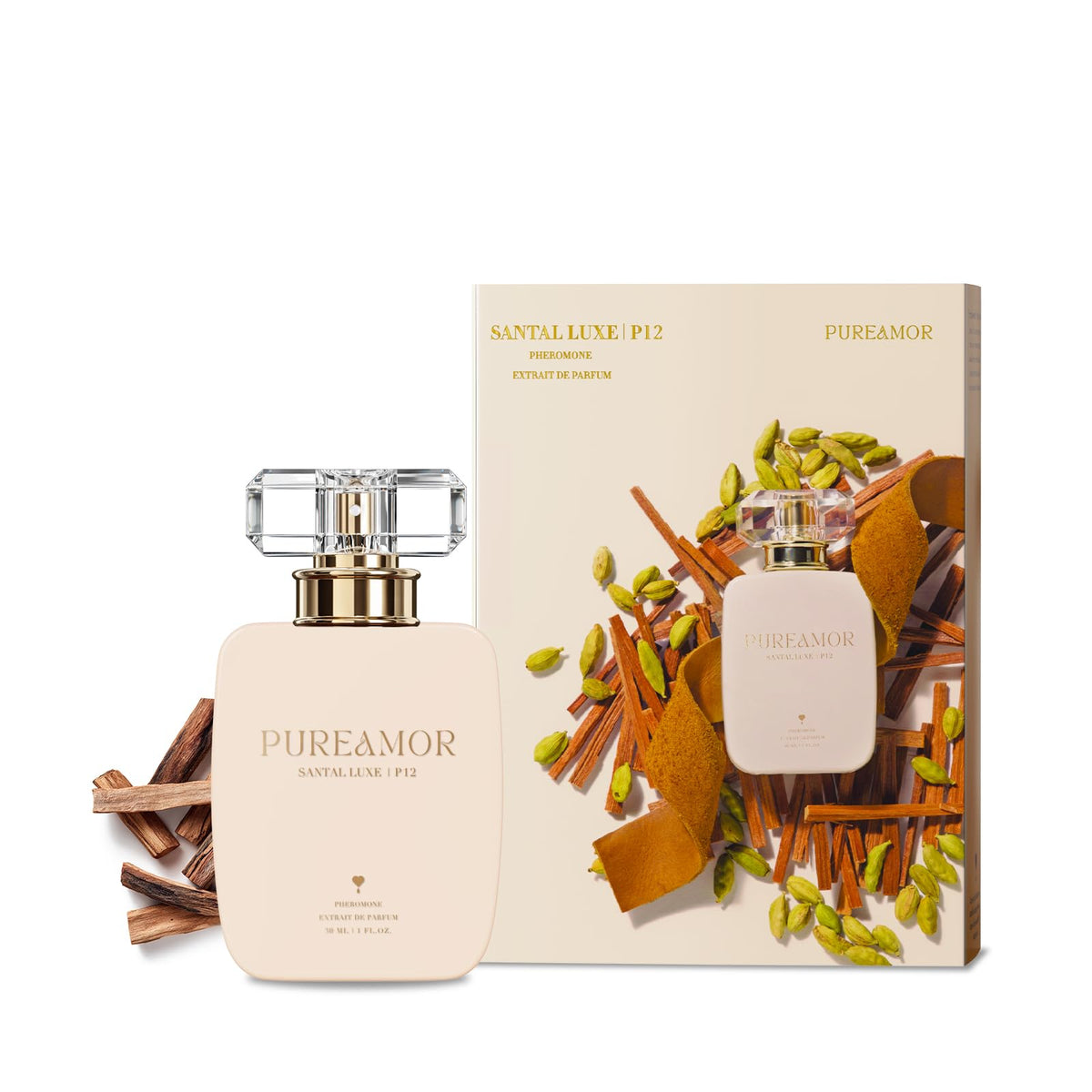 PUREAMOR Pheromone Perfume for Women, Moonlight Mellow Extrait de Parfum - Long Lasting Sweet Floral Gourmand Scent, 30% High Concentration, Full Size Fragrance Spray, 1.0 oz / 30 ml-PUREAMOR Pheromone Perfume for Women, Moonlight Mellow Extrait de Parfum - Long Lasting Sweet Floral Gourmand Scent, 30% High Concentration, Full Size Fragrance Spray, 1.0 oz / 30 ml
