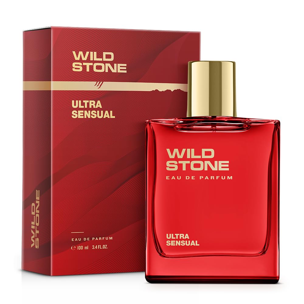 Wild Stone Ultra Sensual Eau De Parfum | 3.38oz,100 ml | Luxury EDP Perfume for Men | Intense Long Lasting Premium Fragrance| 100% Liquid Scent-Wild Stone Ultra Sensual Eau De Parfum | 3.38oz,100 ml | Luxury EDP Perfume for Men | Intense Long Lasting Premium Fragrance| 100% Liquid Scent