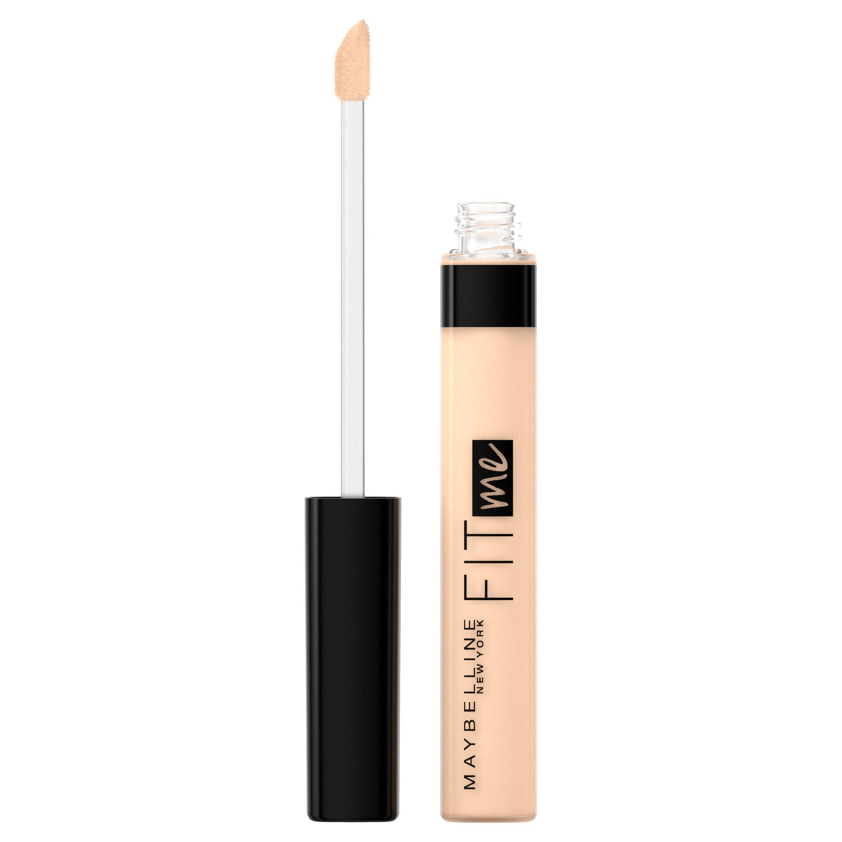 Maybelline Fit Me Liquid Concealer Makeup, Natural Coverage, Lightweight, Conceals, Covers Oil-Free, Cool Ivory (Packaging May Vary)-Maybelline Fit Me Liquid Concealer Makeup, Natural Coverage, Lightweight, Conceals, Covers Oil-Free, Cool Ivory (Packaging May Vary)