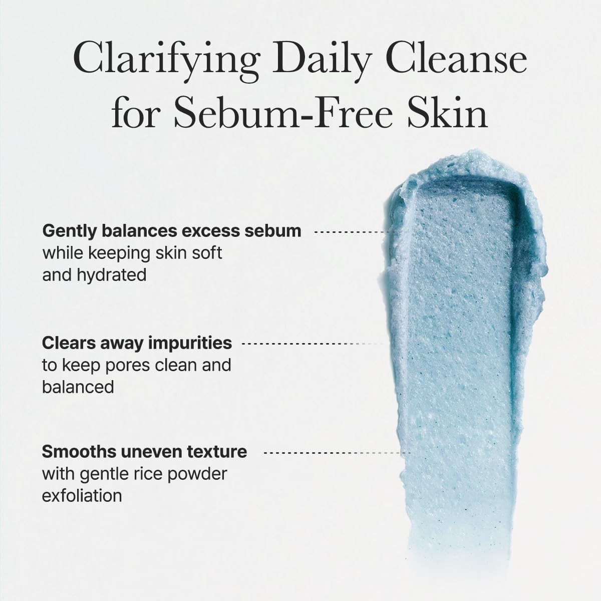 Arencia Fresh Blue Hyssop Rice Mochi Cleanser-Arencia Fresh Blue Hyssop Rice Mochi Cleanser