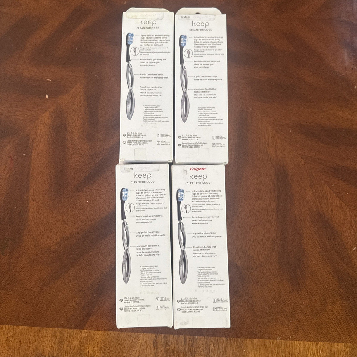 Colgate Keep Whitening Toothbrush Starter Kit, 4x 2-Pack-Colgate Keep Whitening Toothbrush Starter Kit, 4x 2-Pack
