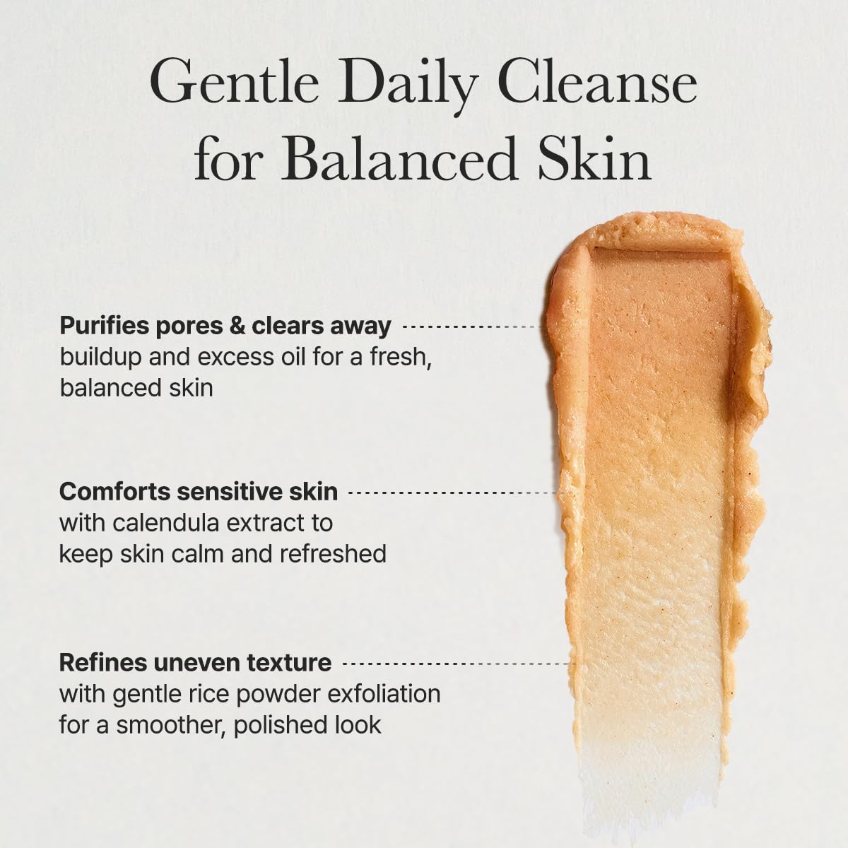 Arencia Calendula Rice Mochi Cleanser-Arencia Calendula Rice Mochi Cleanser