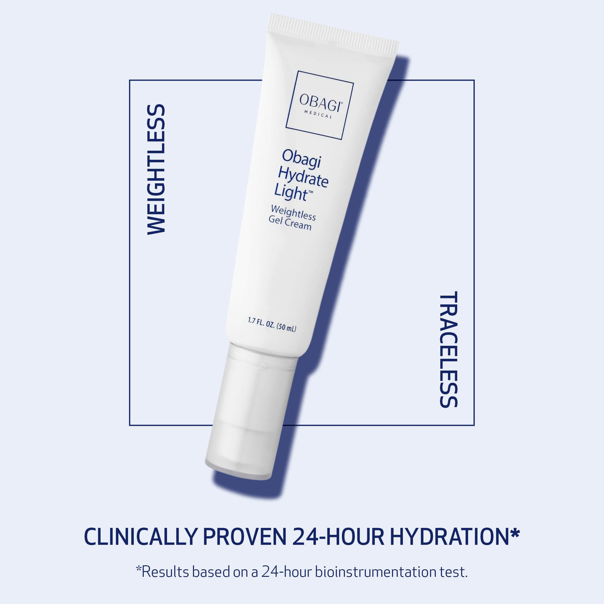 Obagi Hydrate Light Oil-Free Moisturizer – Fast-Absorbing, Lightweight Gel for Acne-Prone Skin – Non-Comedogenic, Hypoallergenic with Soothing Niacinamide, Glycerin & Ceramides for 24-Hour Hydration-Obagi Hydrate Light Oil-Free Moisturizer – Fast-Absorbing, Lightweight Gel for Acne-Prone Skin – Non-Comedogenic, Hypoallergenic with Soothing Niacinamide, Glycerin & Ceramides for 24-Hour Hydration