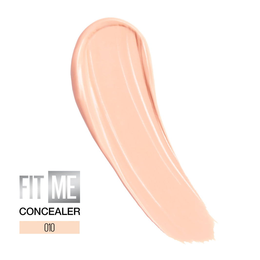 Maybelline Fit Me Liquid Concealer Makeup, Natural Coverage, Lightweight, Conceals, Covers Oil-Free, Cool Ivory (Packaging May Vary)-Maybelline Fit Me Liquid Concealer Makeup, Natural Coverage, Lightweight, Conceals, Covers Oil-Free, Cool Ivory (Packaging May Vary)