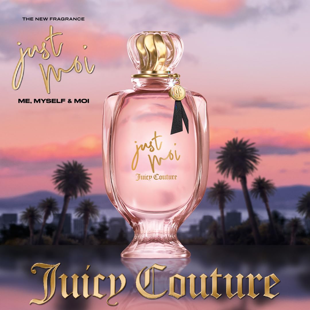 Juicy Couture Just Moi Women’s Perfume - Amber Vanilla Eau de Parfum - Sweet & Confident Fragrance for Day to Evening Wear - Long-Lasting-Juicy Couture Just Moi Women’s Perfume - Amber Vanilla Eau de Parfum - Sweet & Confident Fragrance for Day to Evening Wear - Long-Lasting
