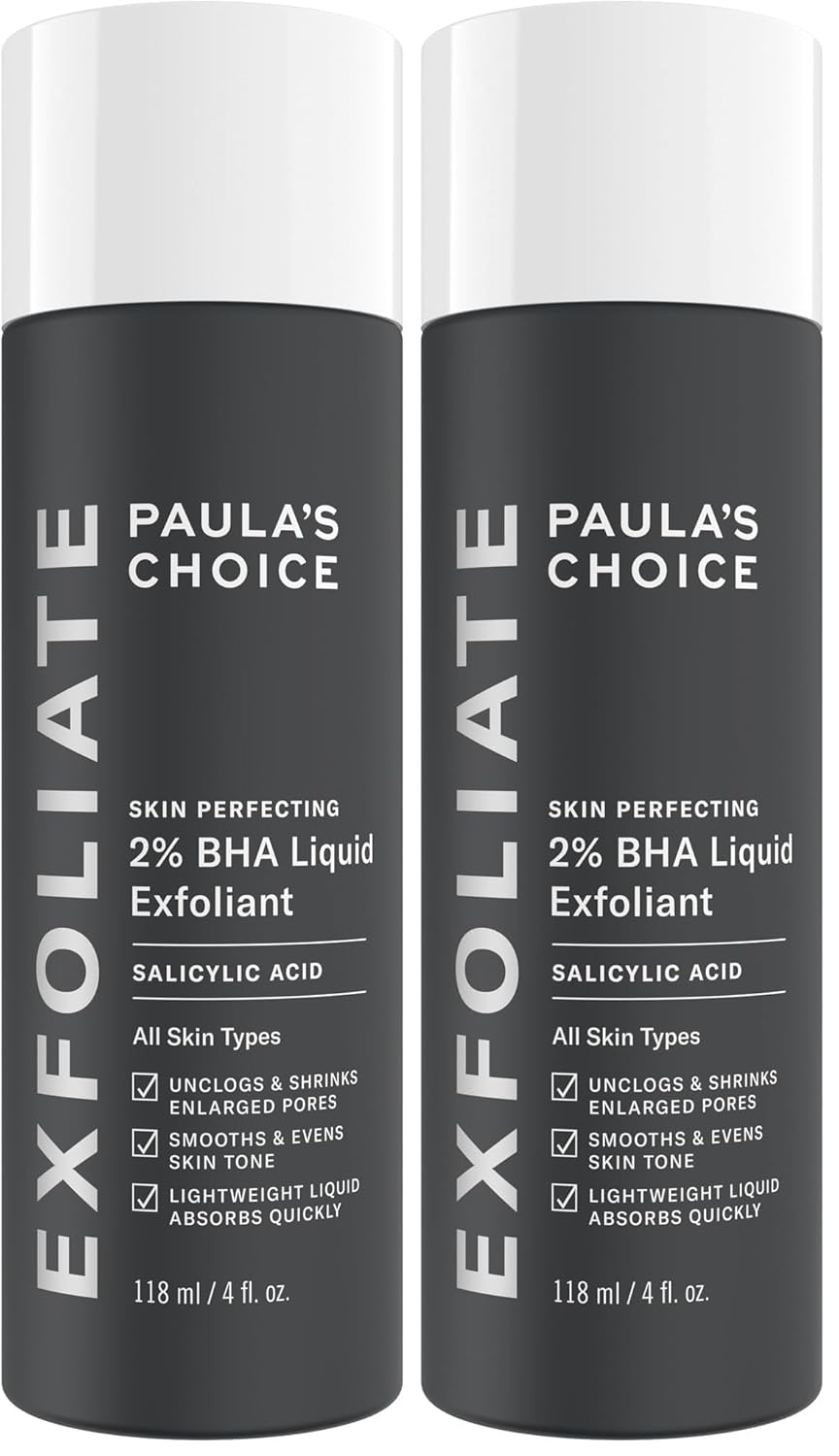 Paula's Choice SKIN PERFECTING 2% BHA Liquid Exfoliant with Salicylic Acid, Facial Polish for Pores, Wrinkles & Fine Lines, Suitable for Blackhead-Prone Skin, Fragrance-Free-Paula's Choice SKIN PERFECTING 2% BHA Liquid Exfoliant with Salicylic Acid, Facial Polish for Pores, Wrinkles & Fine Lines, Suitable for Blackhead-Prone Skin, Fragrance-Free