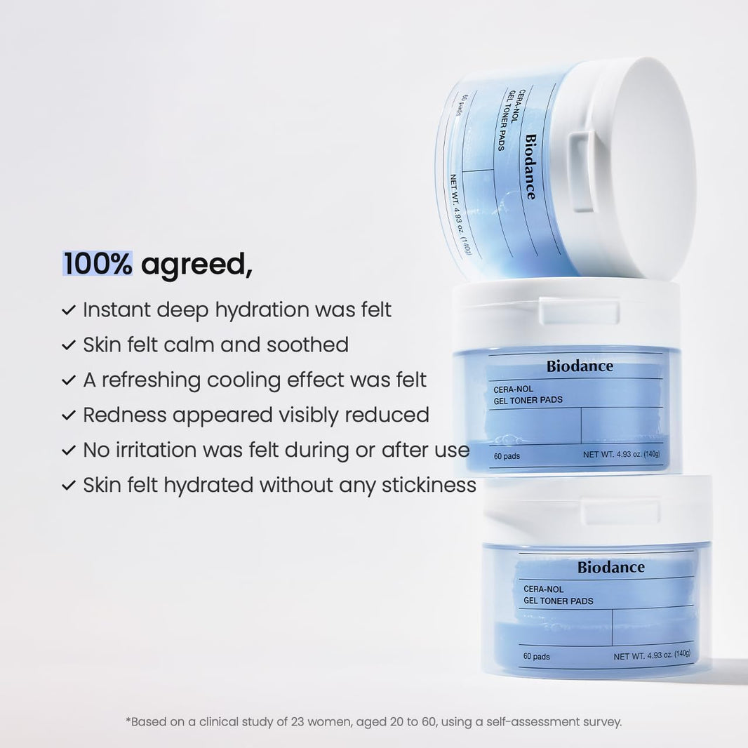 Biodance Cera-Nol Gel Toner Pads-Biodance Cera-Nol Gel Toner Pads