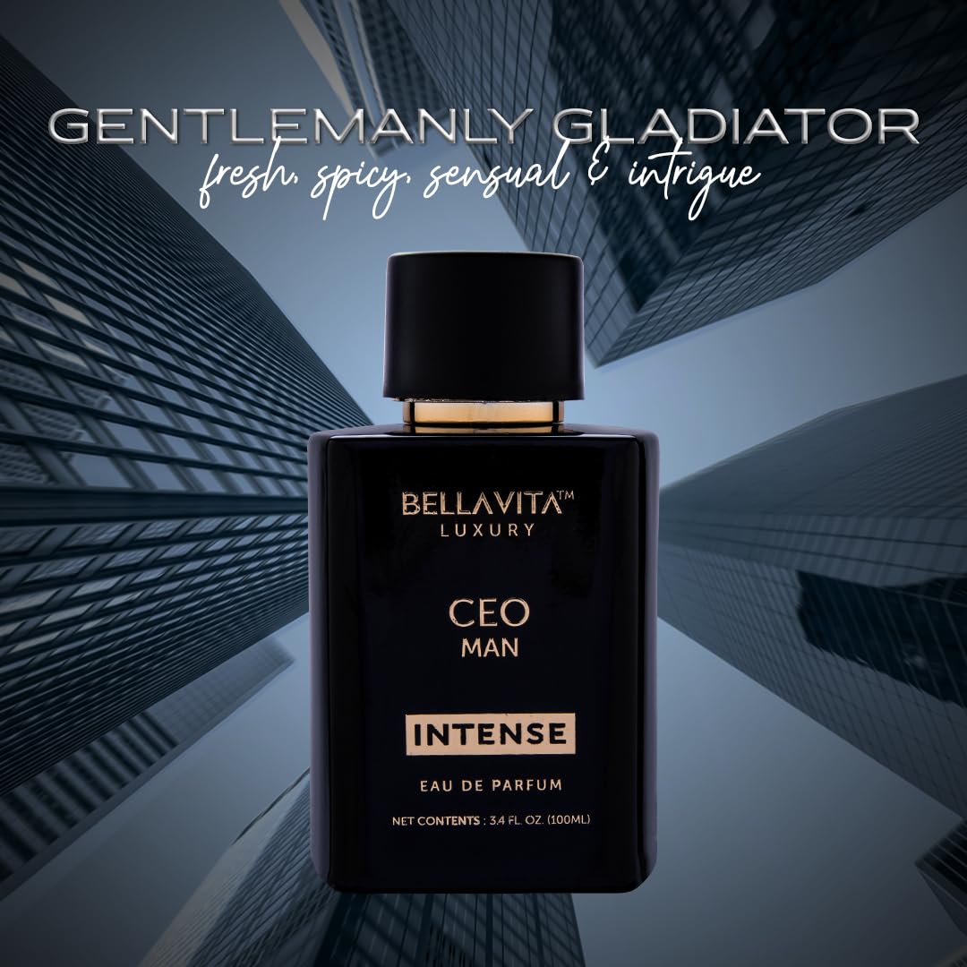 Bellavita Luxury G.O.A.T. Eau de Parfum | 100 ml (3.4 fl.oz.) | Perfume for Men | Citrus, Bergamot, Patchouli, and Vetiver Notes | Long Lasting Men's Fragrance | Gift for father's Day-Bellavita Luxury G.O.A.T. Eau de Parfum | 100 ml (3.4 fl.oz.) | Perfume for Men | Citrus, Bergamot, Patchouli, and Vetiver Notes | Long Lasting Men's Fragrance | Gift for father's Day