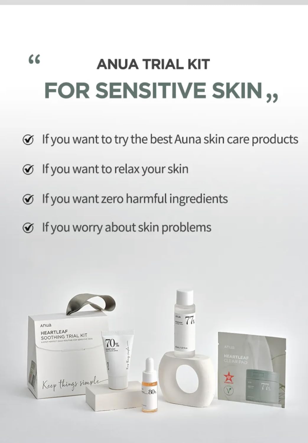 ANUA Heartleaf Soothing Trial Kit-ANUA Heartleaf Soothing Trial Kit
