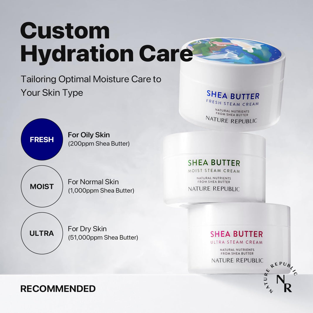 Nature Republic Shea Butter Fresh Steam Cream-Nature Republic Shea Butter Fresh Steam Cream