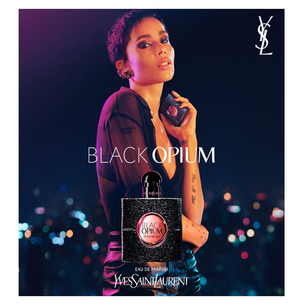 Yves Saint Laurent Eau De Parfum Spray for Women, Black Opium, 3 Ounce |-Yves Saint Laurent Eau De Parfum Spray for Women, Black Opium, 3 Ounce |