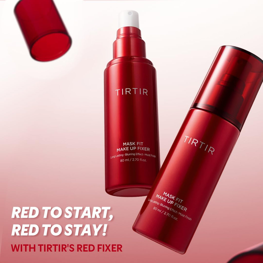 TIRTIR Waterproof Setting Spray – 24 Hour Long Lasting Fix, Sweatproof Water Resistant Makeup Finisher – Ethanol Free, Semi Matte Finish for Oily Skin – Korean Makeup Fixer-TIRTIR Waterproof Setting Spray – 24 Hour Long Lasting Fix, Sweatproof Water Resistant Makeup Finisher – Ethanol Free, Semi Matte Finish for Oily Skin – Korean Makeup Fixer