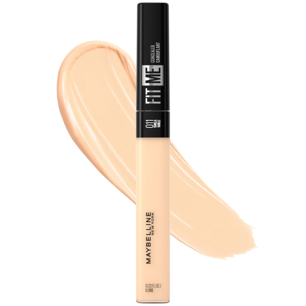 Maybelline Fit Me Liquid Concealer Makeup, Natural Coverage, Lightweight, Conceals, Covers Oil-Free, Cool Ivory (Packaging May Vary)-Maybelline Fit Me Liquid Concealer Makeup, Natural Coverage, Lightweight, Conceals, Covers Oil-Free, Cool Ivory (Packaging May Vary)