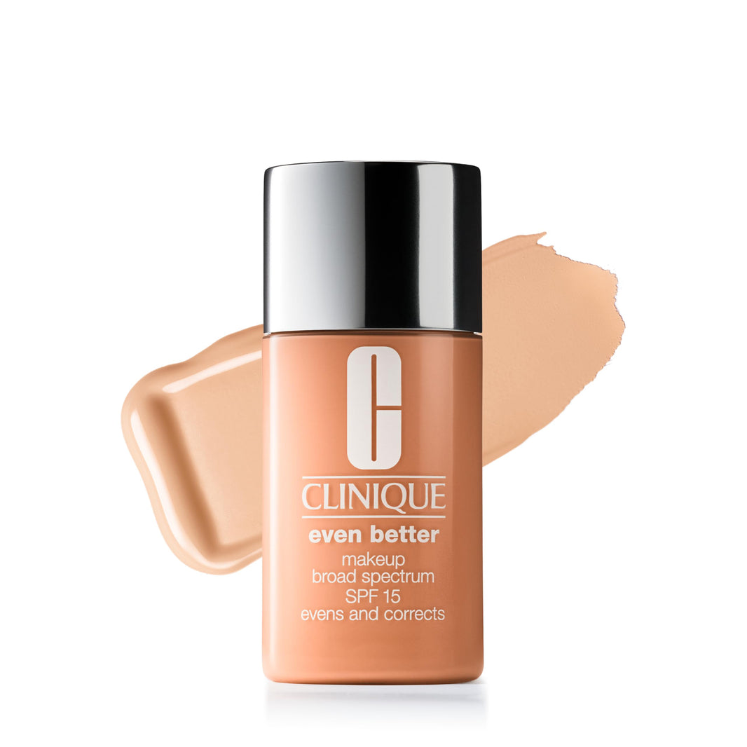 Clinique Even Better Makeup Liquid Foundation SPF 15 With Vitamin C For Dry + Oily Combination Skin Types | Medium Coverage + Natural Finish | Evens Skin Tone + Reduces Dark Spots-Clinique Even Better Makeup Liquid Foundation SPF 15 With Vitamin C For Dry + Oily Combination Skin Types | Medium Coverage + Natural Finish | Evens Skin Tone + Reduces Dark Spots