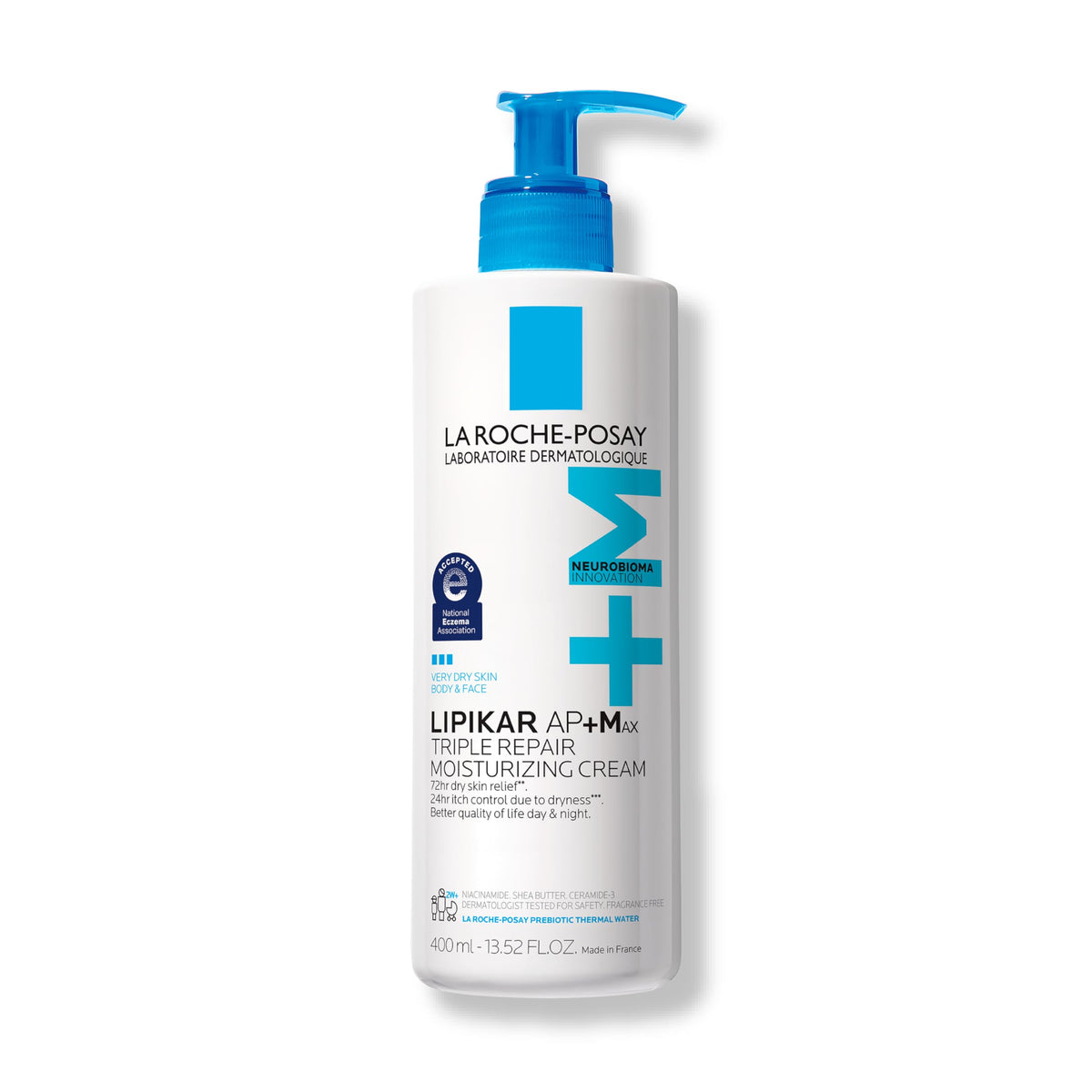 La Roche-Posay Lipikar AP+MAX Triple Repair Moisturizing Body Cream | Face & Body Lotion for Dry Skin with Shea Butter & Niacinamide | Gentle Moisturizer for Very Dry, Rough & Sensitive Skin-La Roche-Posay Lipikar AP+MAX Triple Repair Moisturizing Body Cream | Face & Body Lotion for Dry Skin with Shea Butter & Niacinamide | Gentle Moisturizer for Very Dry, Rough & Sensitive Skin
