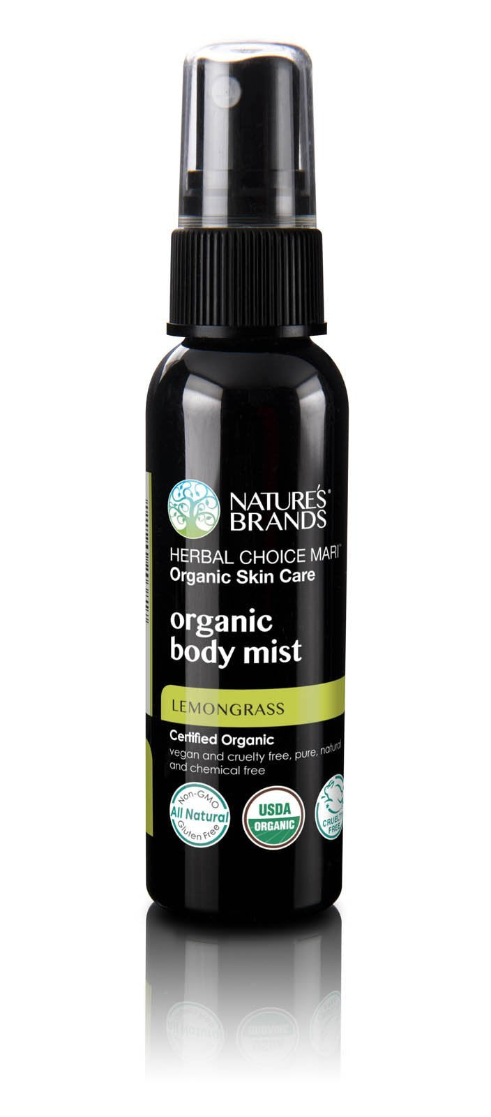 Herbal Choice Mari Organic Body Mist, Rose & Ylang Ylang; 8floz BPA-Free Plastic-Herbal Choice Mari Organic Body Mist, Rose & Ylang Ylang; 8floz BPA-Free Plastic