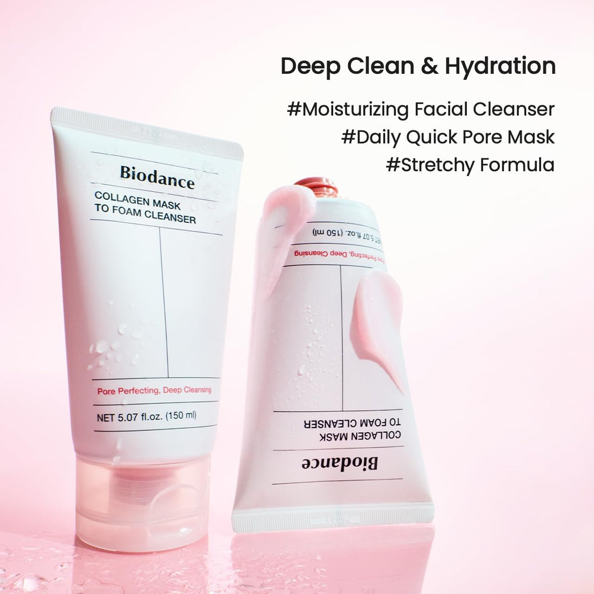 Biodance Collagen Mask To Foam Cleanser-Biodance Collagen Mask To Foam Cleanser