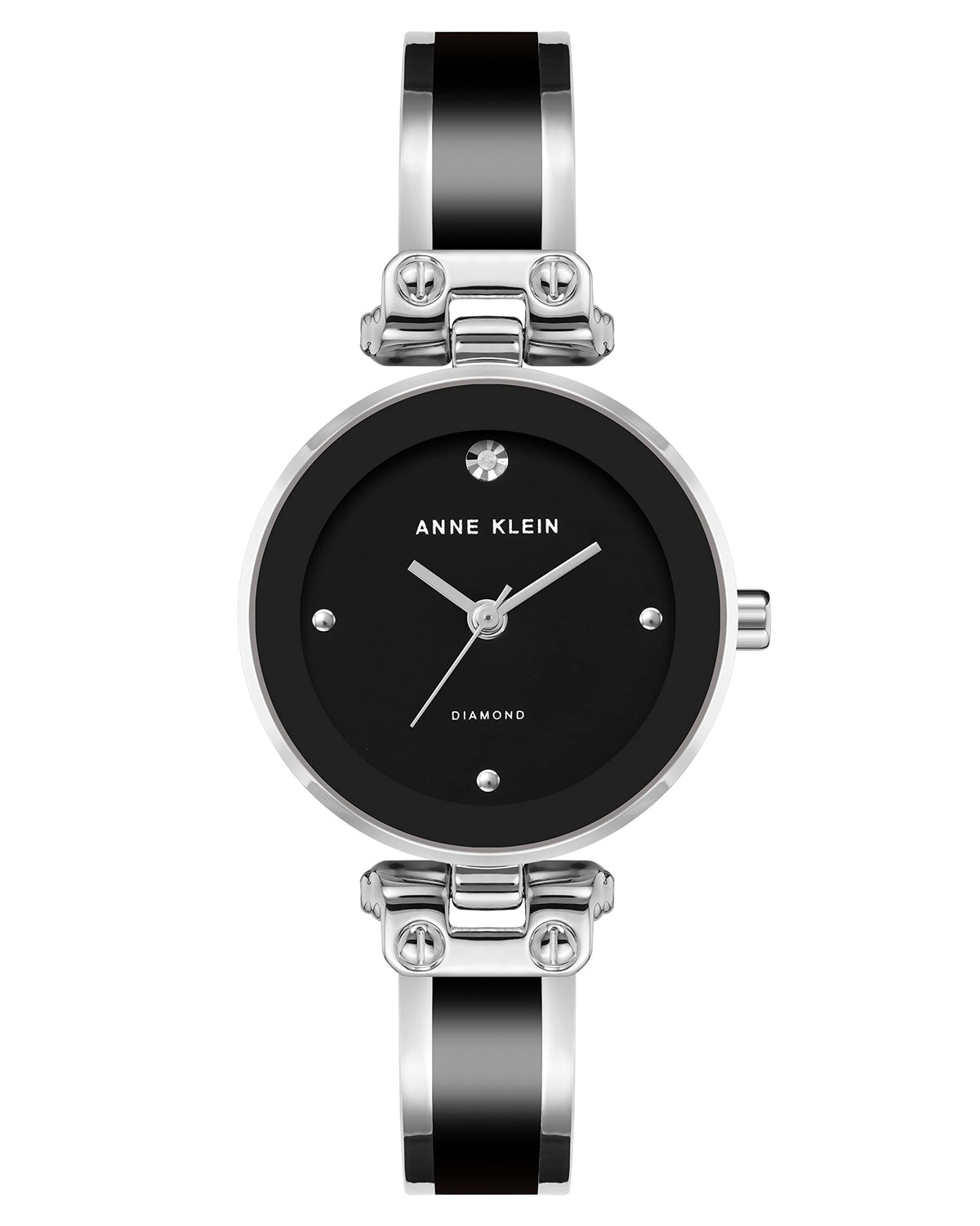 Anne Klein Women's Genuine Diamond Dial Bangle Watch-Anne Klein Women's Genuine Diamond Dial Bangle Watch
