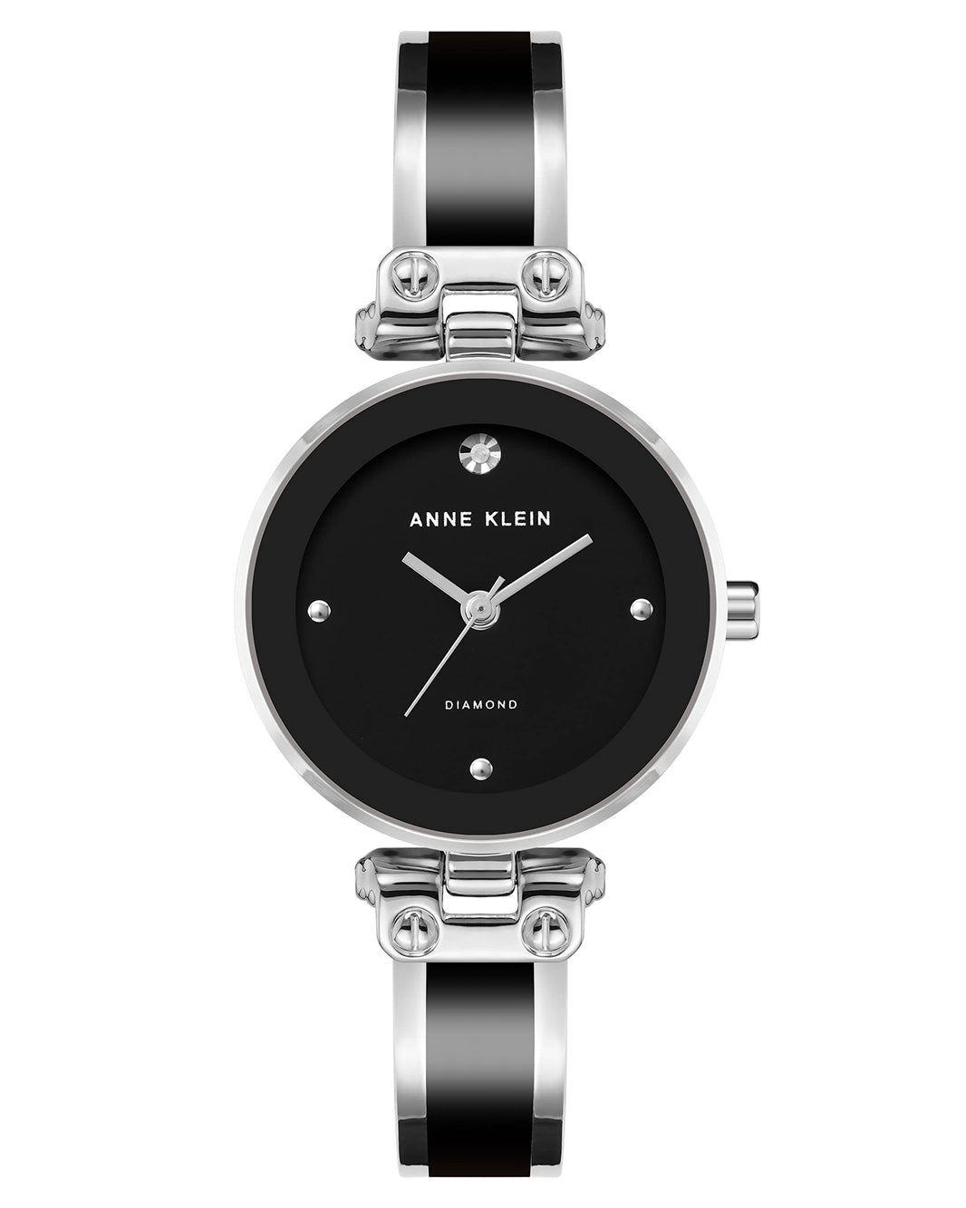 Anne Klein Women's Genuine Diamond Dial Bangle Watch-Anne Klein Women's Genuine Diamond Dial Bangle Watch