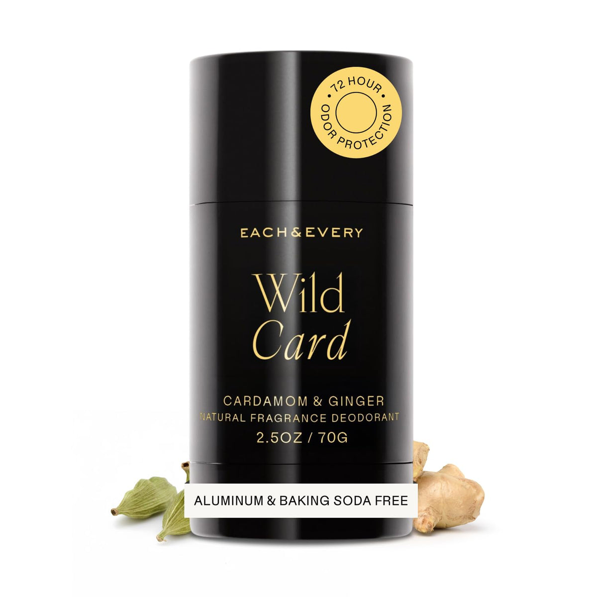 Each & Every Aluminum Free Deodorant for Women & Men – Natural Fragrance 72-Hr Odor Protection, Non-Toxic Deodorant for Sensitive Skin, EWG Verified, Baking Soda Free - Citrus & Vetiver Scent, 2.5oz-Each & Every Aluminum Free Deodorant for Women & Men – Natural Fragrance 72-Hr Odor Protection, Non-Toxic Deodorant for Sensitive Skin, EWG Verified, Baking Soda Free - Citrus & Vetiver Scent, 2.5oz