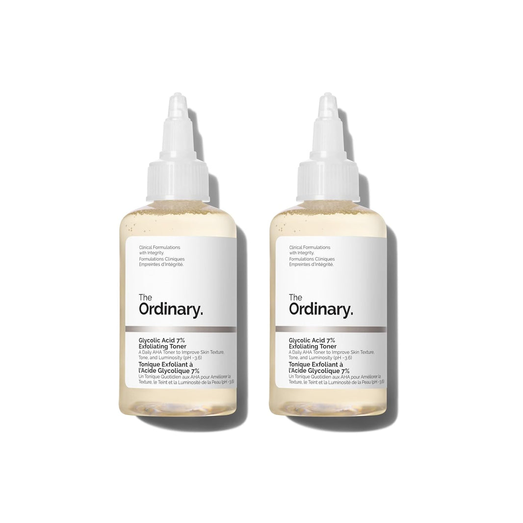 The Ordinary Glycolic Acid 7% Exfoliating Toner, Brightening and Smoothing Daily Toner for More Even-Looking Skin Tone-The Ordinary Glycolic Acid 7% Exfoliating Toner, Brightening and Smoothing Daily Toner for More Even-Looking Skin Tone