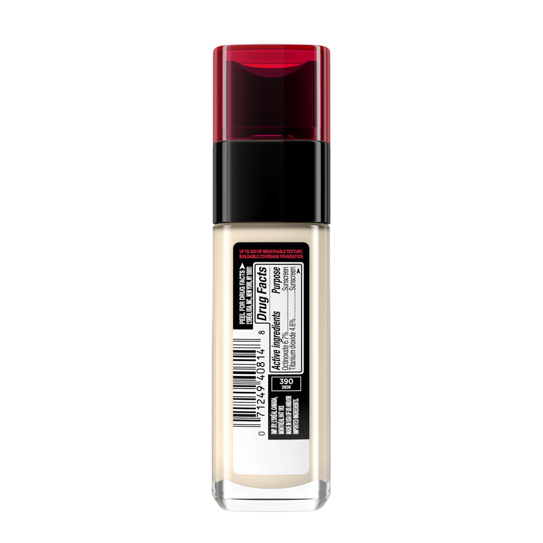 L'Oreal Paris Makeup Infallible Up to 32 Hour Fresh Wear Lightweight Foundation, 405 Porcelain, 1 Fl Oz, Packaging May Vary-L'Oreal Paris Makeup Infallible Up to 32 Hour Fresh Wear Lightweight Foundation, 405 Porcelain, 1 Fl Oz, Packaging May Vary