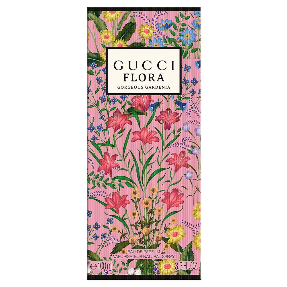 Gucci Flora Gorgeous Gardenia for Women 3.3 oz Eau de Parfum Spray-Gucci Flora Gorgeous Gardenia for Women 3.3 oz Eau de Parfum Spray