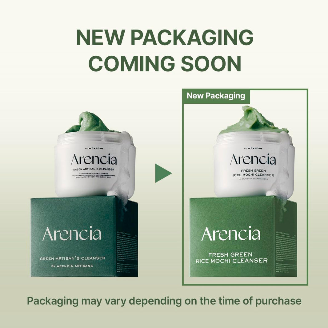 Arencia Fresh Green Rich Mochi Cleanser-Arencia Fresh Green Rich Mochi Cleanser