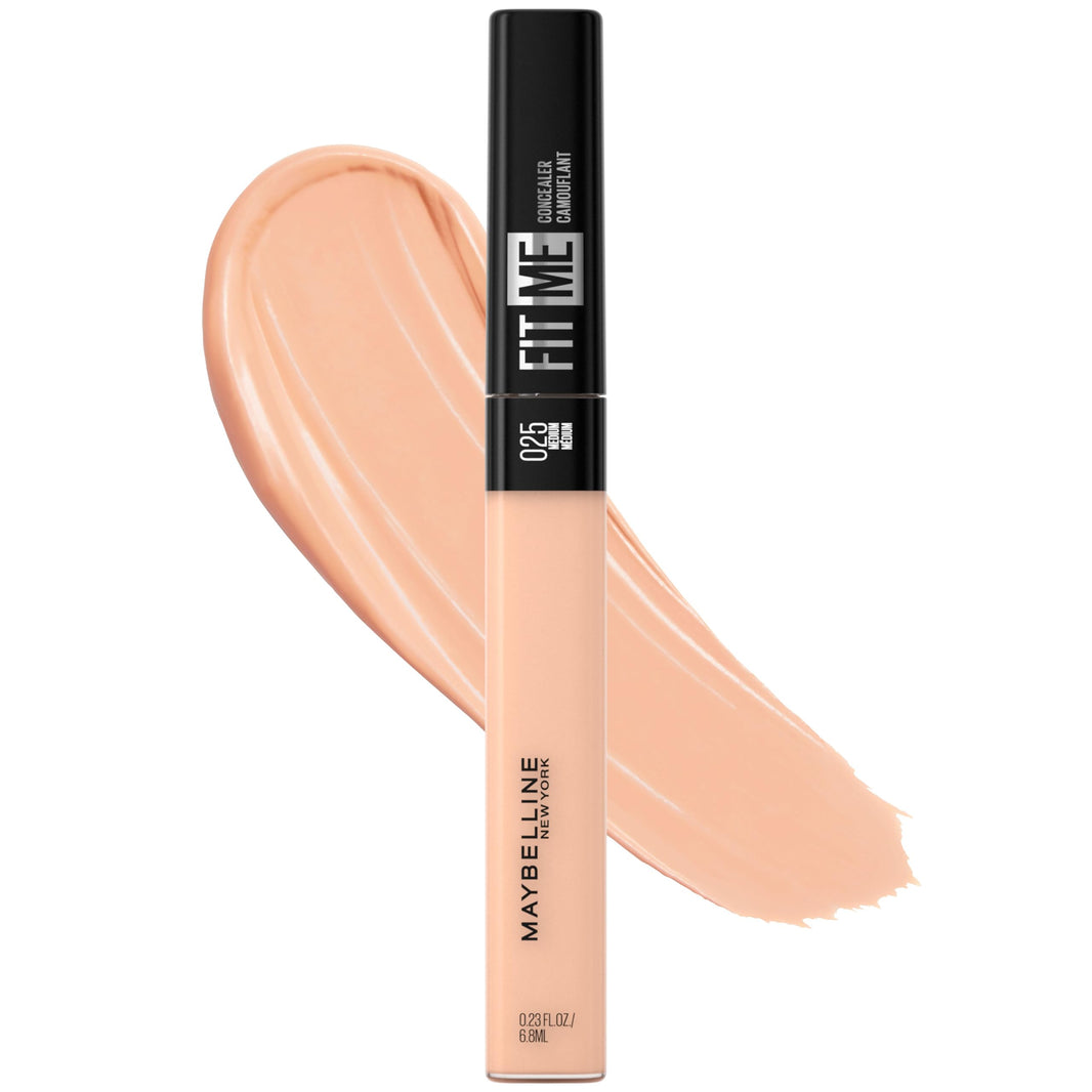 Maybelline Fit Me Liquid Concealer Makeup, Natural Coverage, Lightweight, Conceals, Covers Oil-Free, Cool Ivory (Packaging May Vary)-Maybelline Fit Me Liquid Concealer Makeup, Natural Coverage, Lightweight, Conceals, Covers Oil-Free, Cool Ivory (Packaging May Vary)